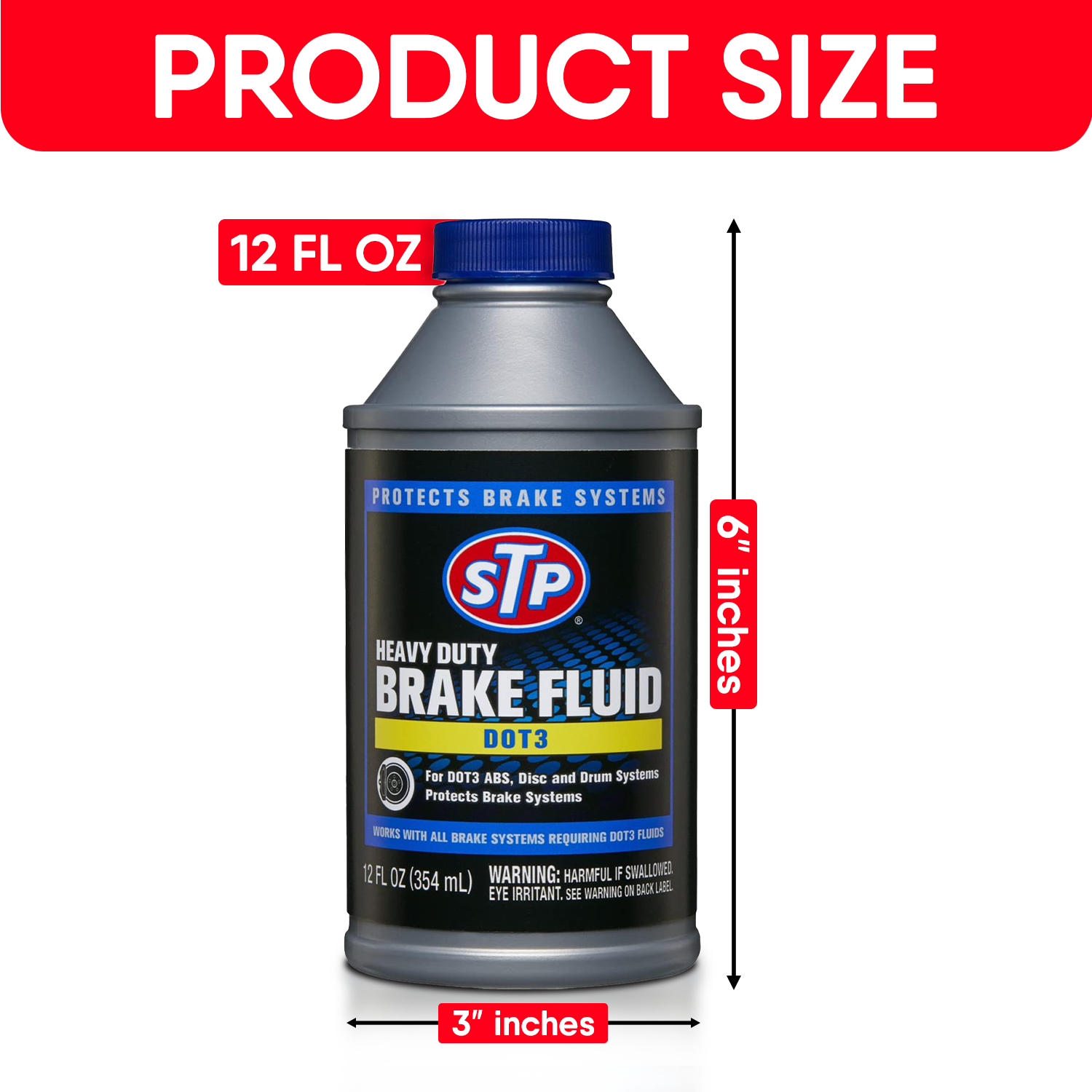 STP Heavy Duty Brake Fluid DOT 3