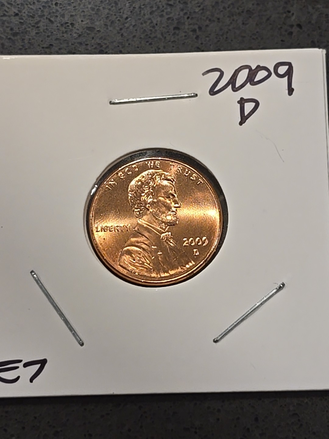 2009 d Gem Bu lincoln bicentennial cent Birthplace L1 2x2 Holder From Obw Roll
