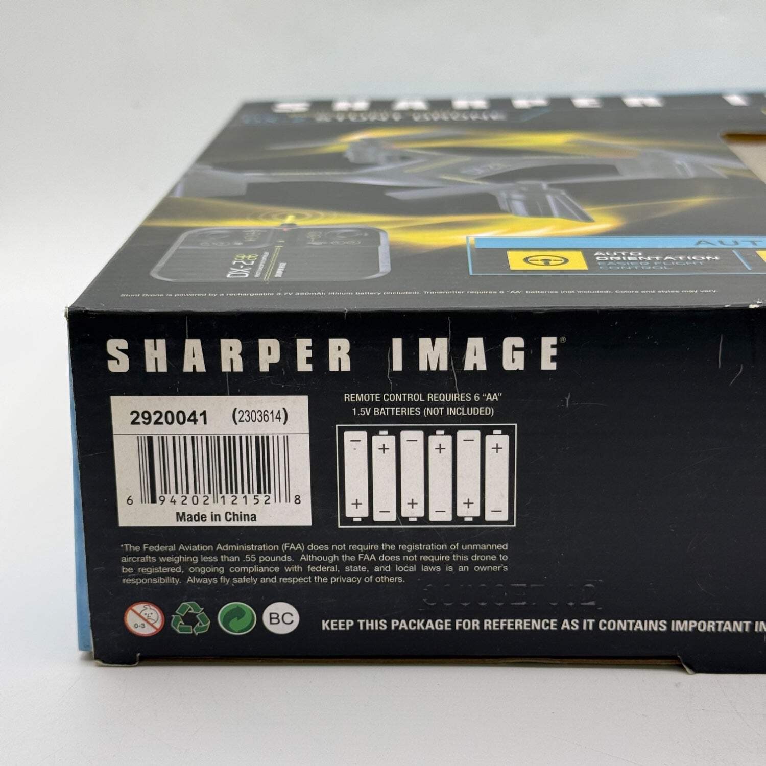New Sharper Image DX-2 Stunt Quadcopter Drone