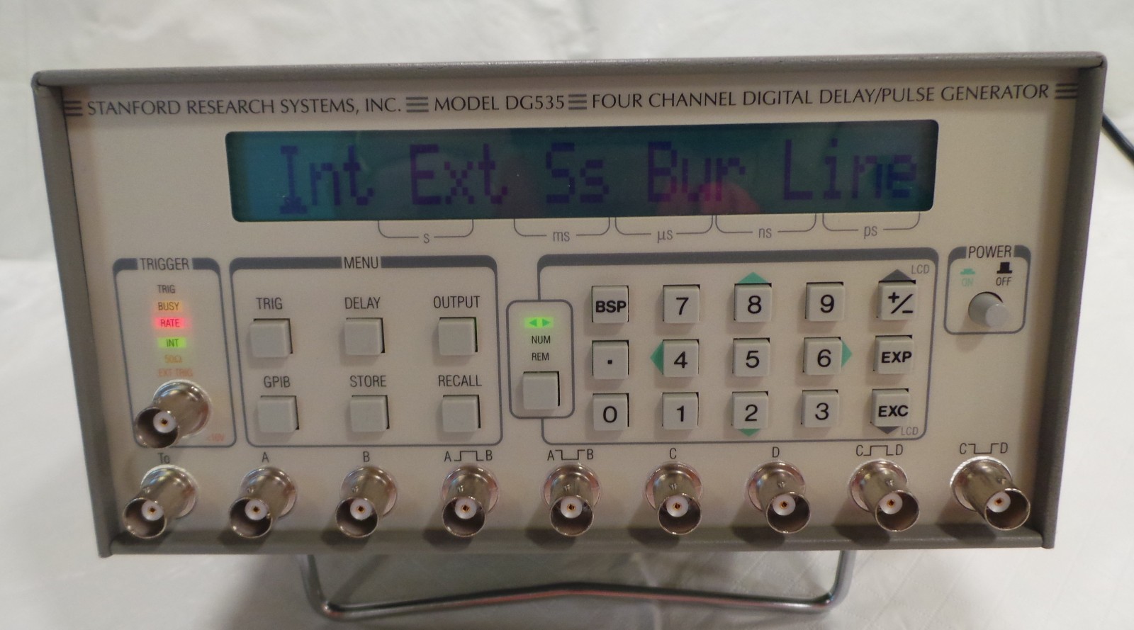 Stanford Research Systems DG535 Digital Delay/Pulse Generator GPIB Interface