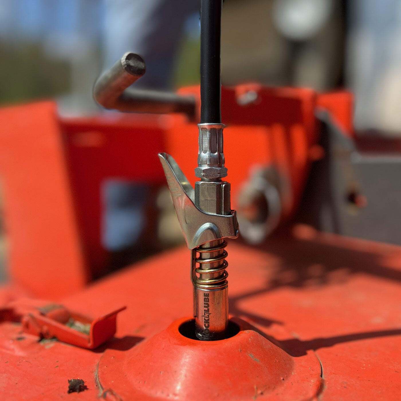 LockNLube® Grease Coupler with Spare Rebuild Kit