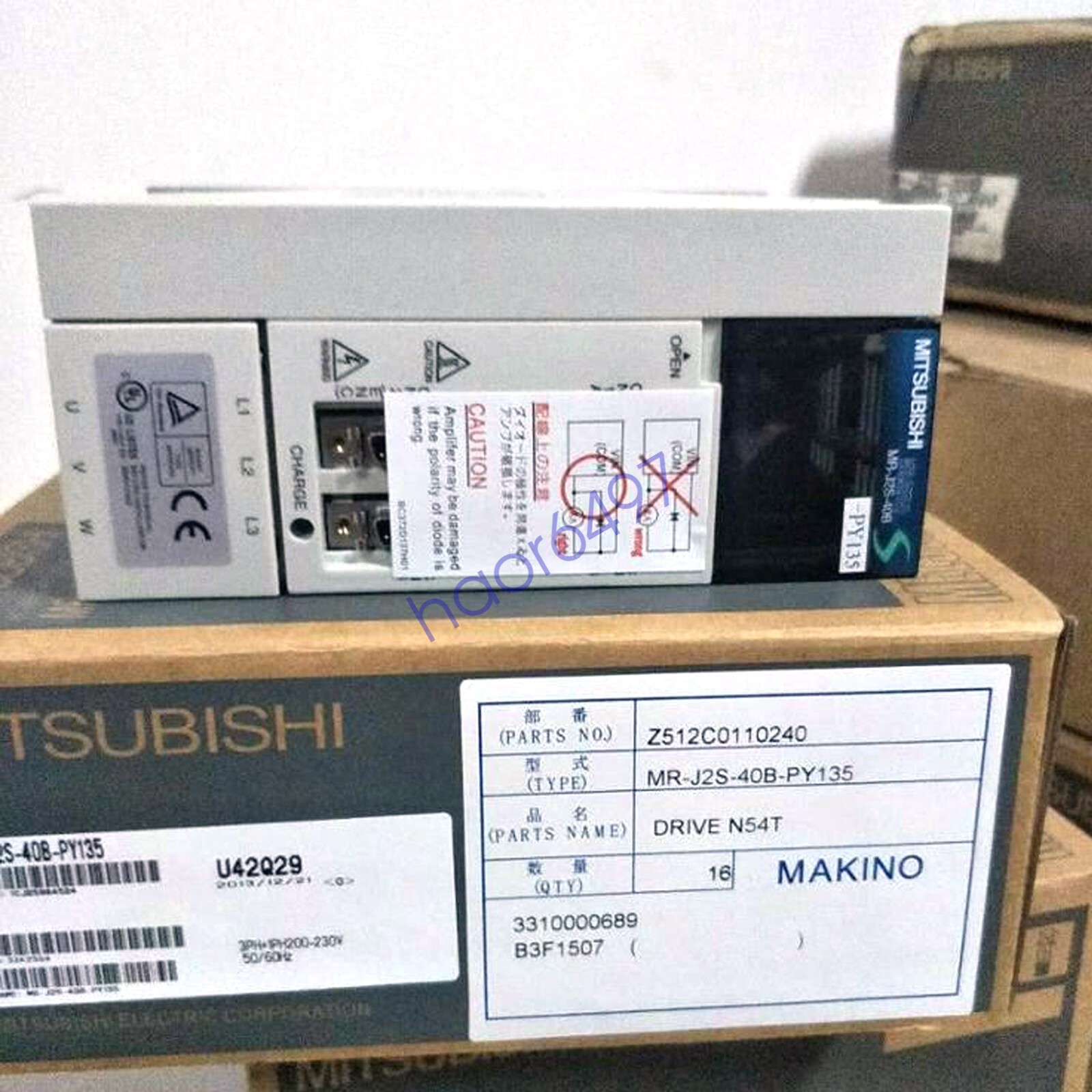 New In Box MITSUBISHI MR-J2S-40B-PY135 MRJ2S40BPY135 Servo Drive