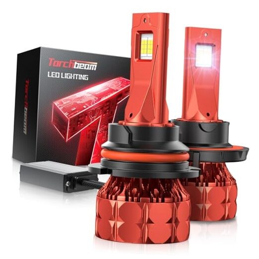 Bulbs T7 Series, 68,000LM 900% Ultra Brighter Light Bulbs, 6500K 9007 9007/HB5