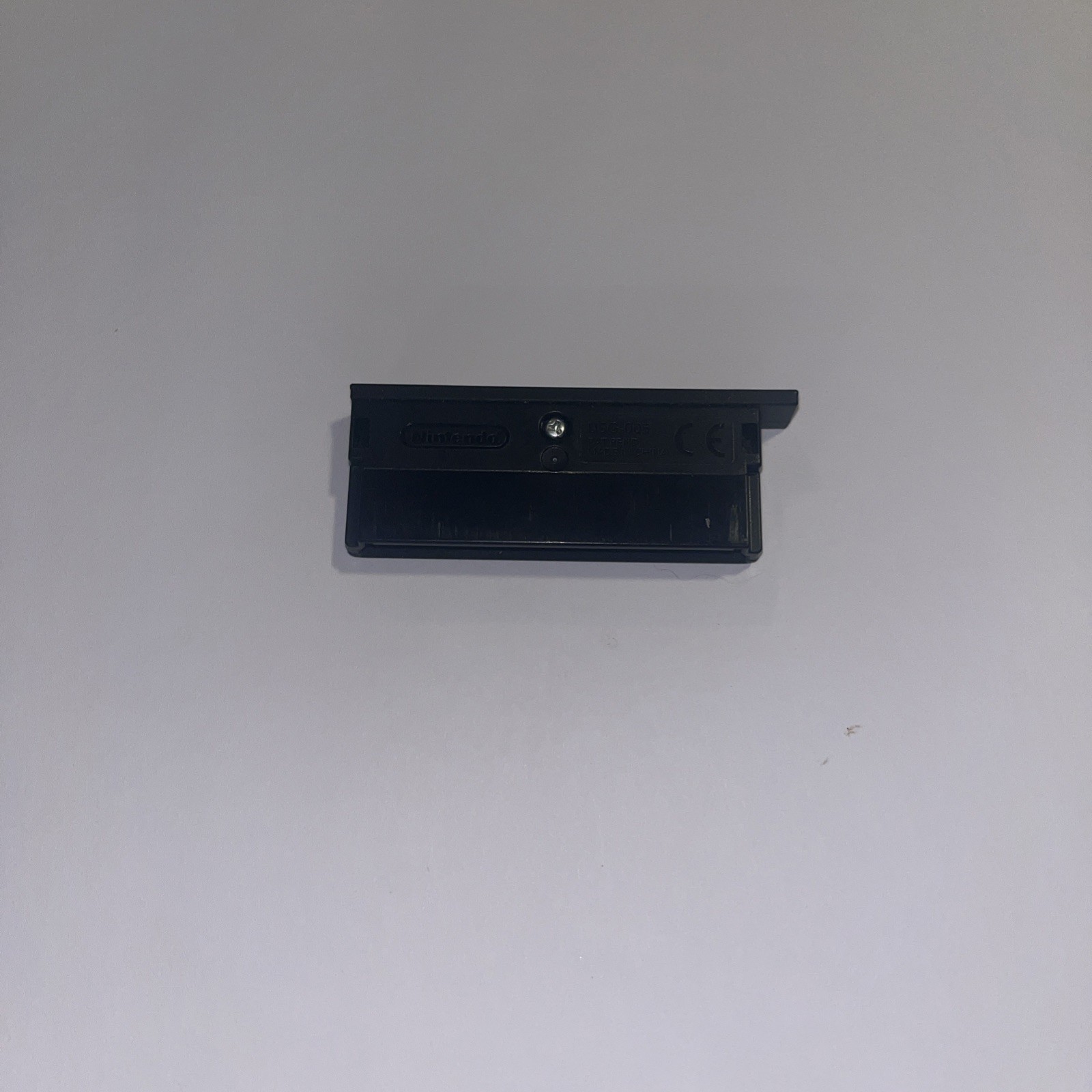 Genuine Nintendo DS Lite Matte Black Game Boy Advance Slot 2 Dust Cover USG-005
