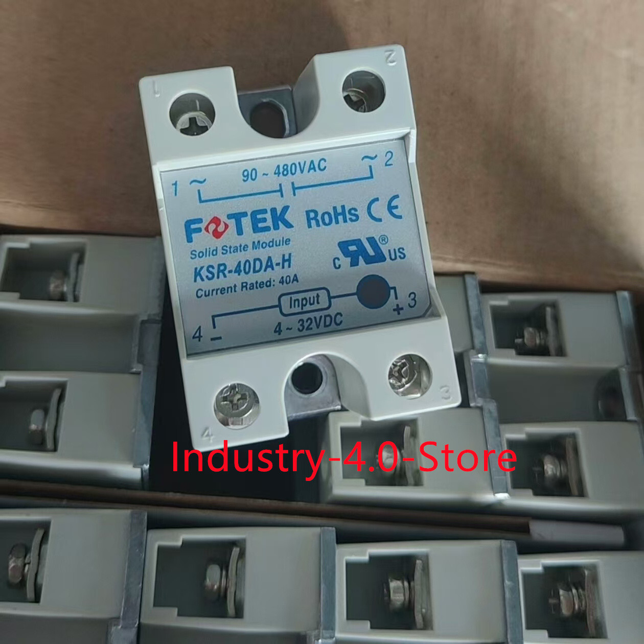 New FOTEK KSR-40DA-H solid state relay