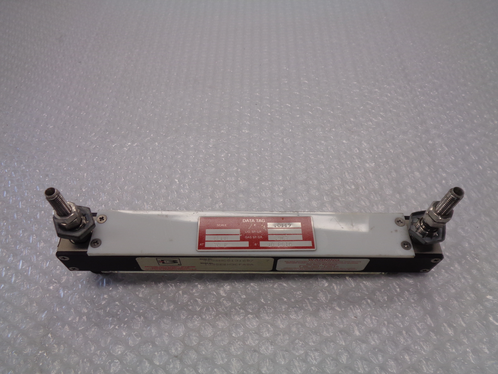 BROOKS 1355EBH3CFA5A FLOWMETER NSNP