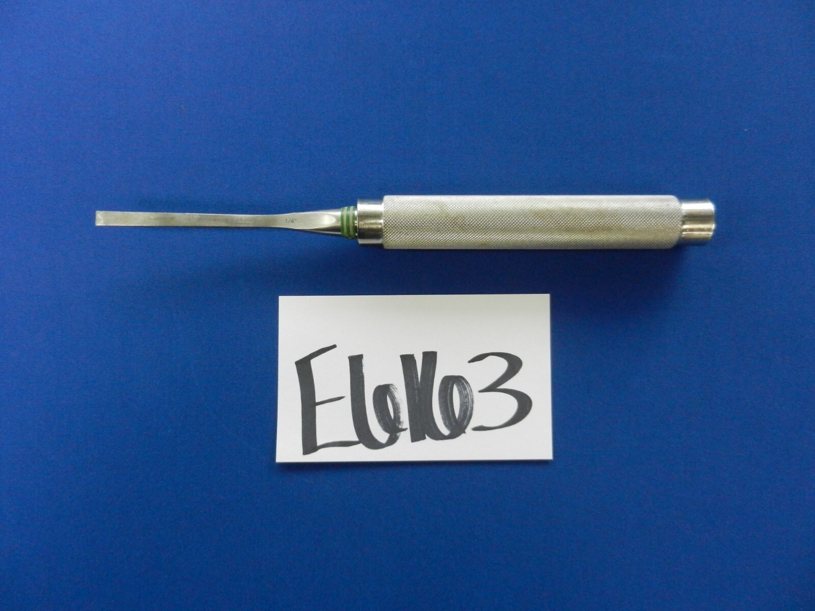 E6163 Codman 28-7020 Straight 1/4" Osteotome