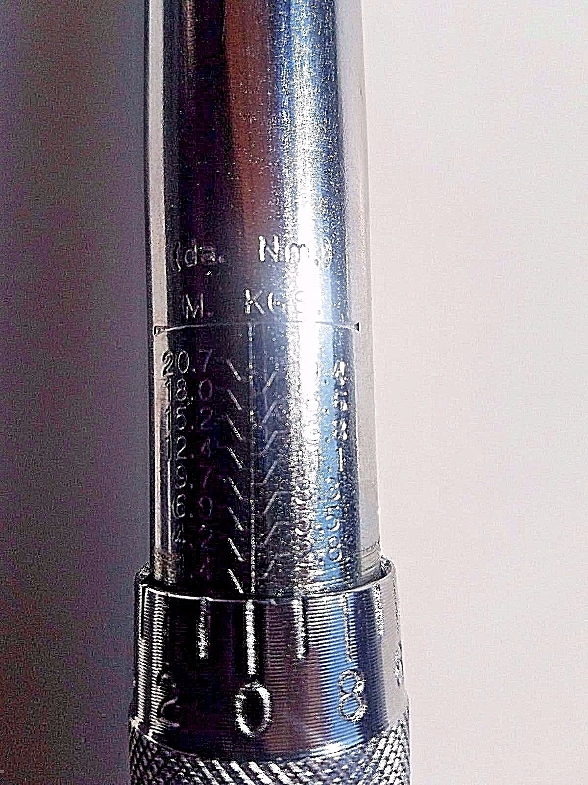 1/2" Torque Wrench Snap Socket Professional Drive Click Type Ratcheting