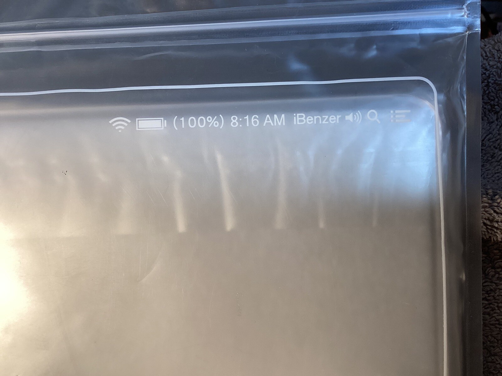Benzer clear case cover for Macbook Air 13" with installation guide