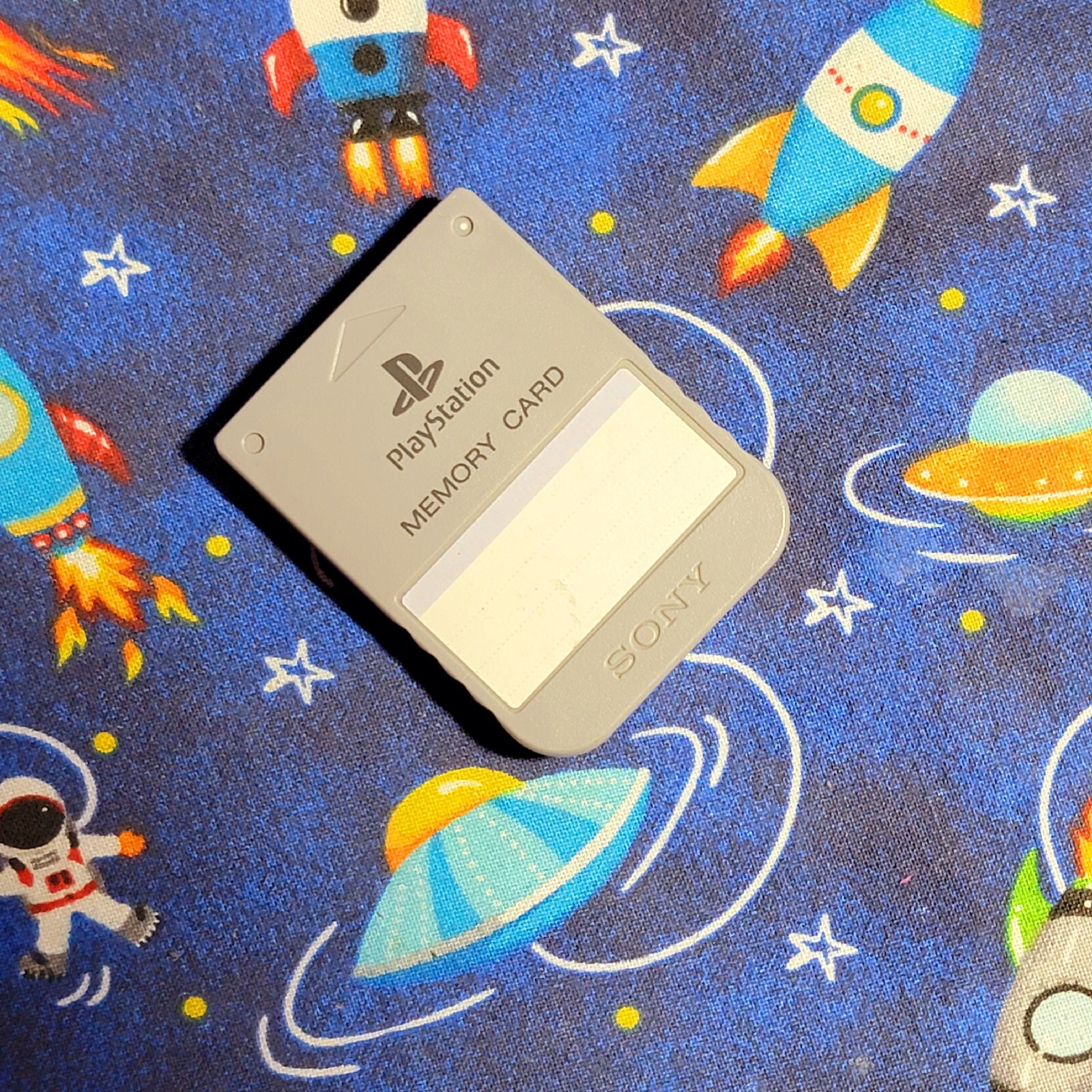 Official Sony Playstation 1 PS1 Memory Card! Works Great! Fast Ship! Authentic!