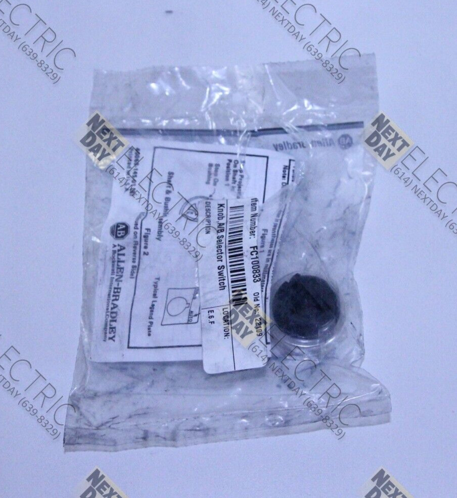 Allen Bradley, 800T-N230, Selector Knob Push Button Switch Twist