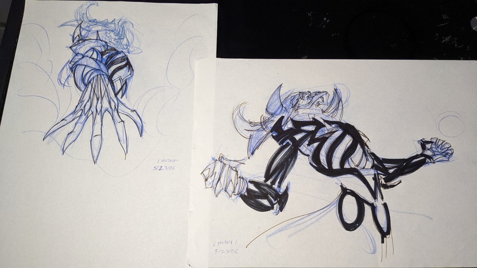 Marvel animation art MOVIE CONCEPT ART  Comics DOCTOR STRANGE DORMAMMU C1