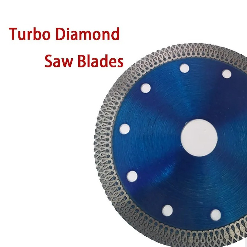 1pc Turbo Diamond Saw Blade – 4.13in/4.53in/4.92in Cutting Disc for Granite&Tile