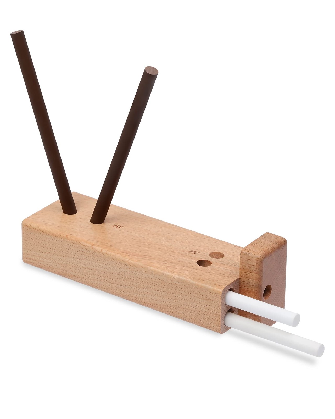 4rod Turn Box Ceramic Sharpener Rod From Kitchen Sharpening Tool Portable Manual