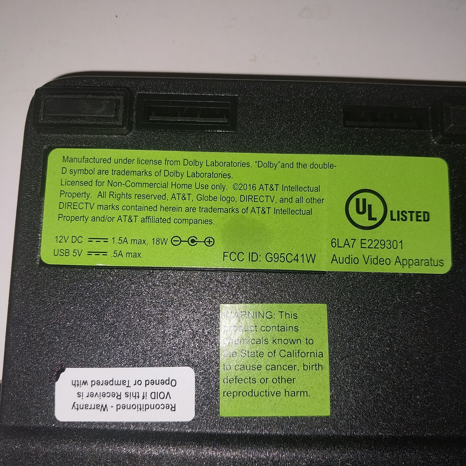 directv stream box Untested Pre-owned C41w-100