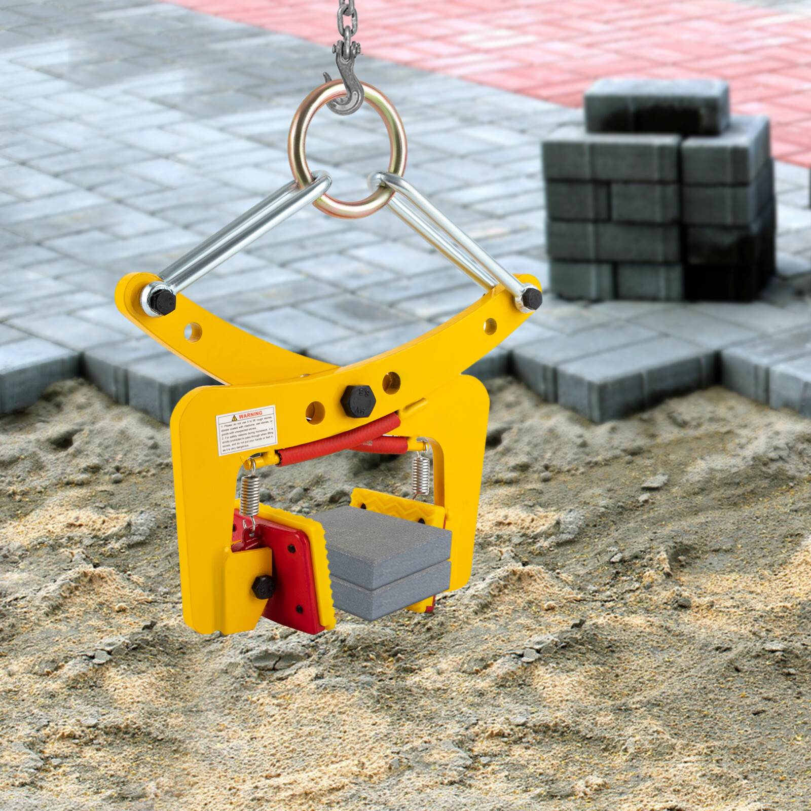 Marble Stone Lifting Clamp Stone Lifting Vertical Steel Plate Clamp Adjustable