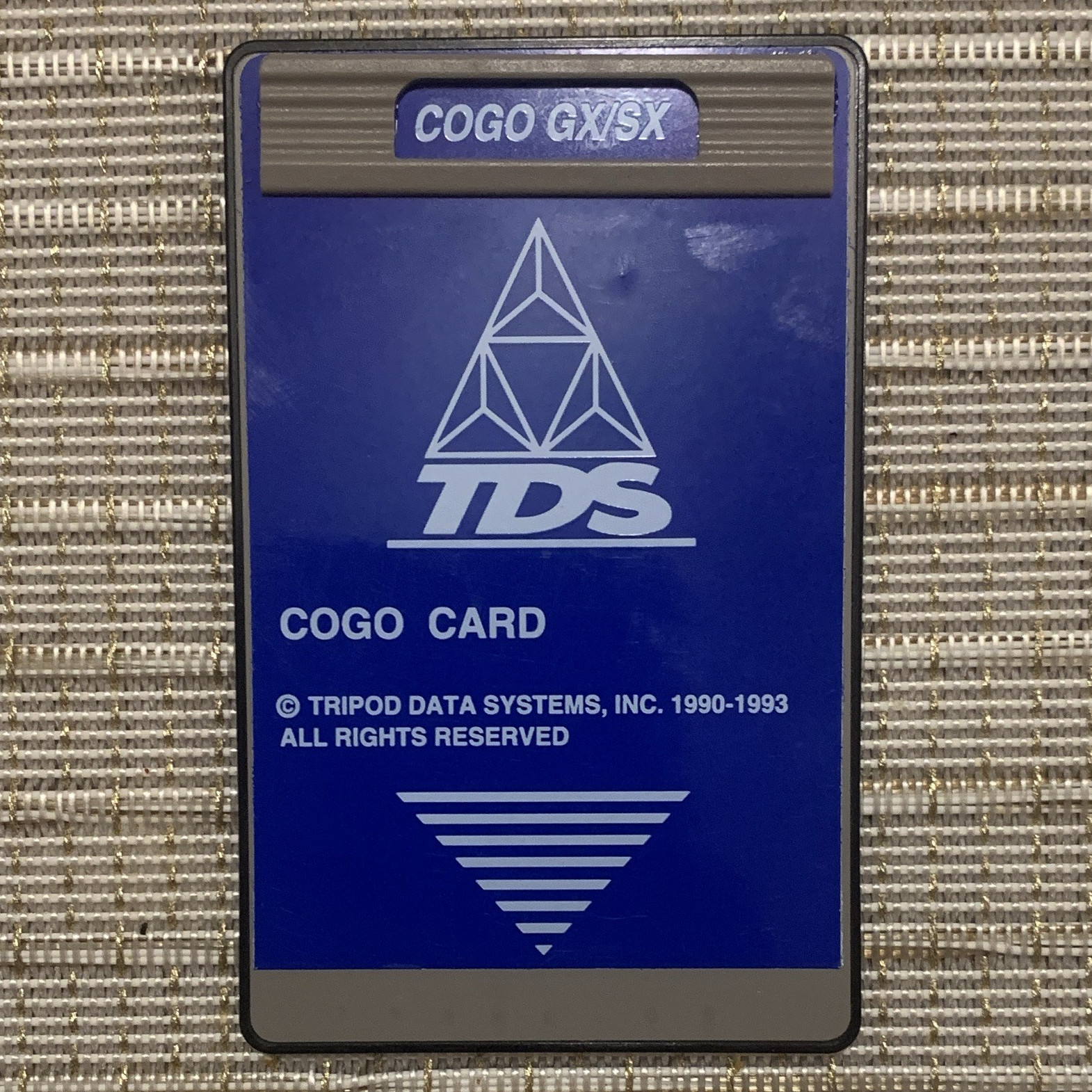 Tripod Data Systems TDS COGO GX/SX TDS-COGO48 Card w/ User's Manual