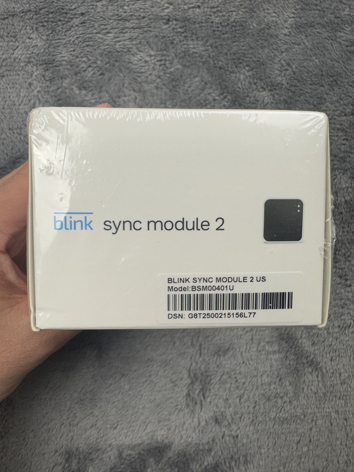 Blink Mini Indoor Security Camera 2 Pack + Sync Module 2 Alexa Two-Way Audio New