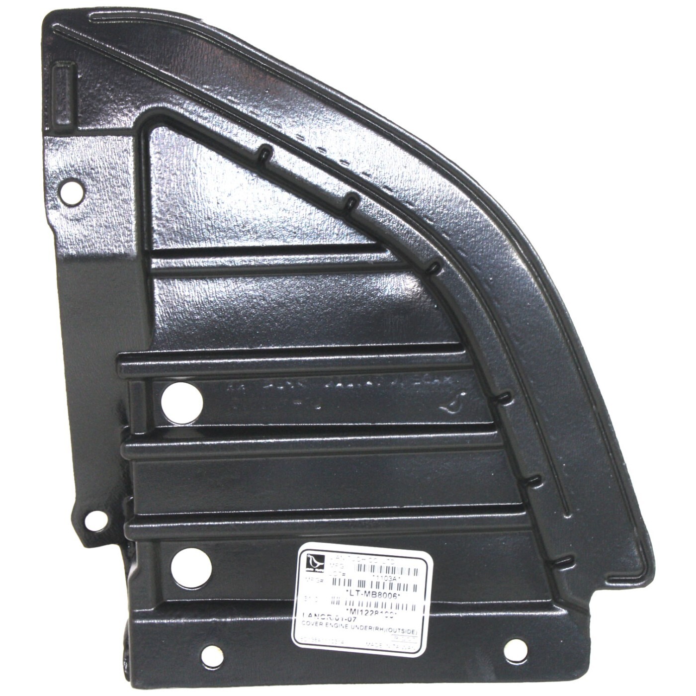 Left & Right Engine Splash Shield For 2002-2007 Mitsubishi Lancer Front Set of 2