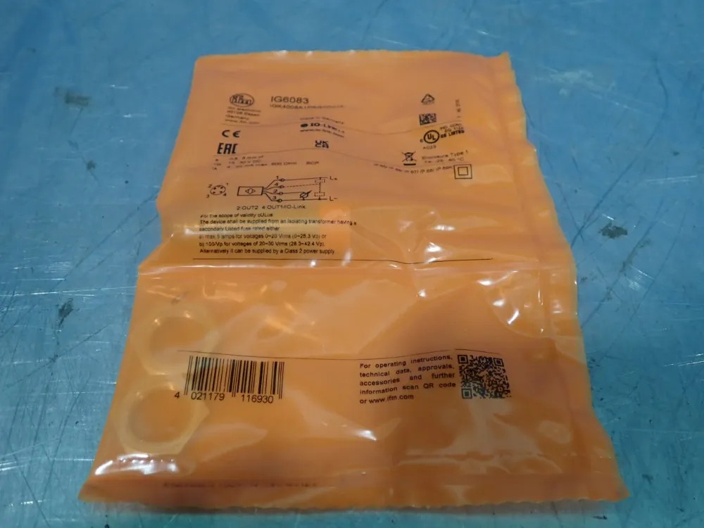 IFM IG6083 INDUCTIVE SENSOR  05190222341