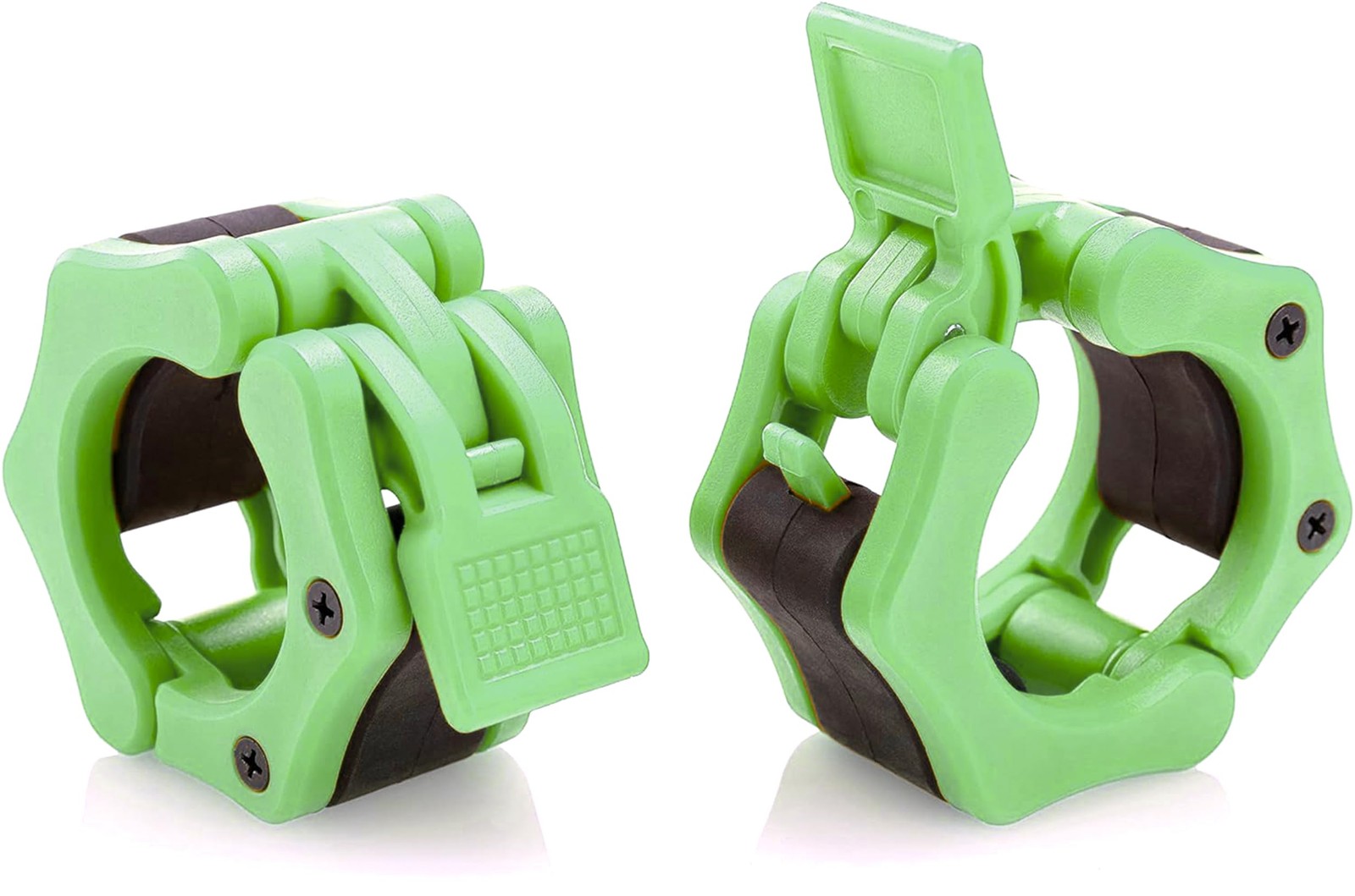 Olympic Barbell Collars  2" Dumbbell Clamp for Weightlifting & Strength
