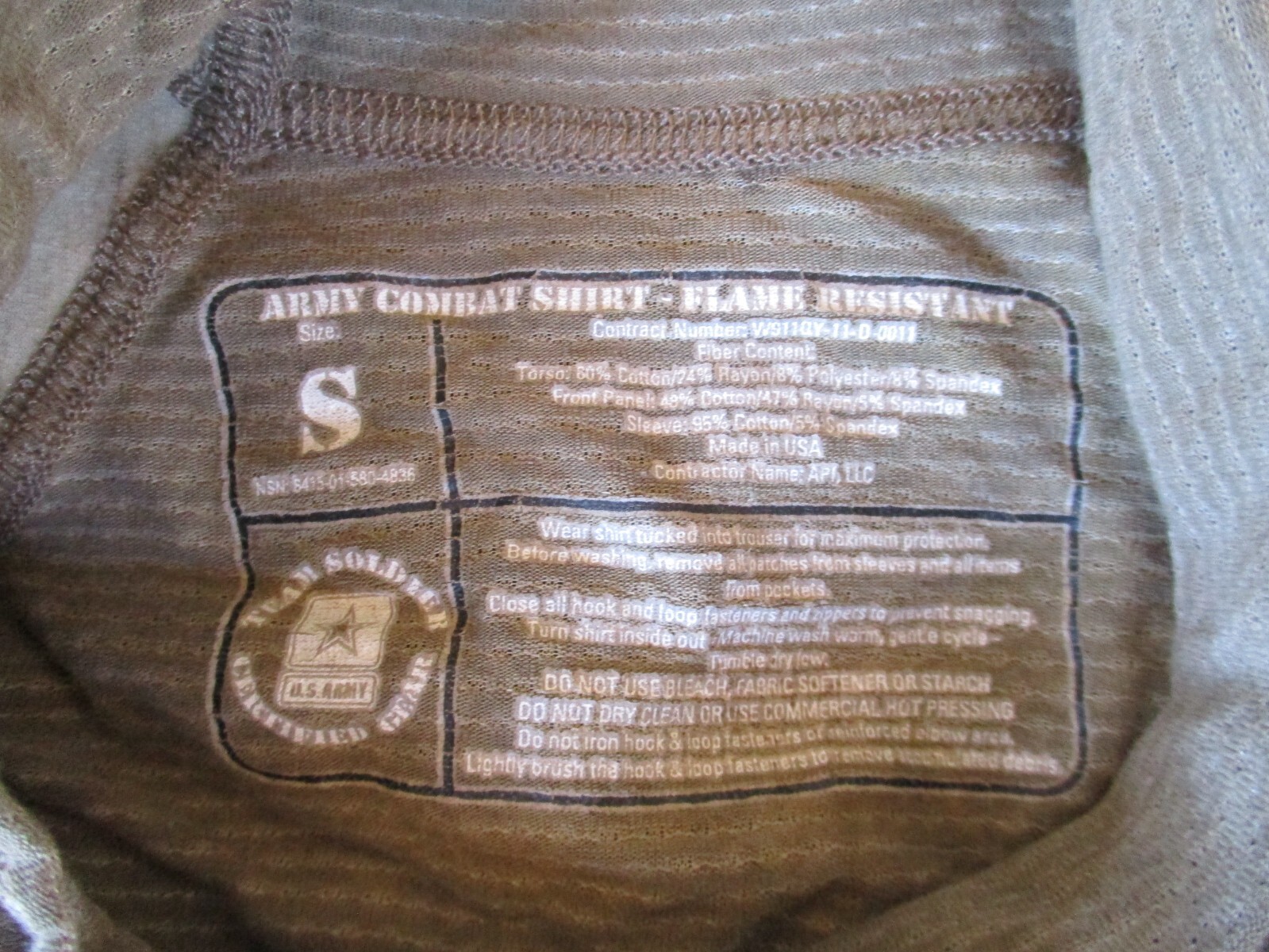 Oldgen Version 1 OCP, Multicam FR, Flame Resistant Combat Shirt, SMALL