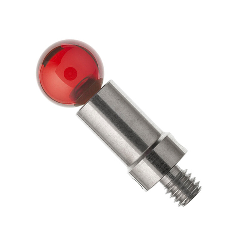 CMM Styli for A-5000-7557 M4 Thread 8mm Ruby Ball Point Stainless Steel Rod 16mm