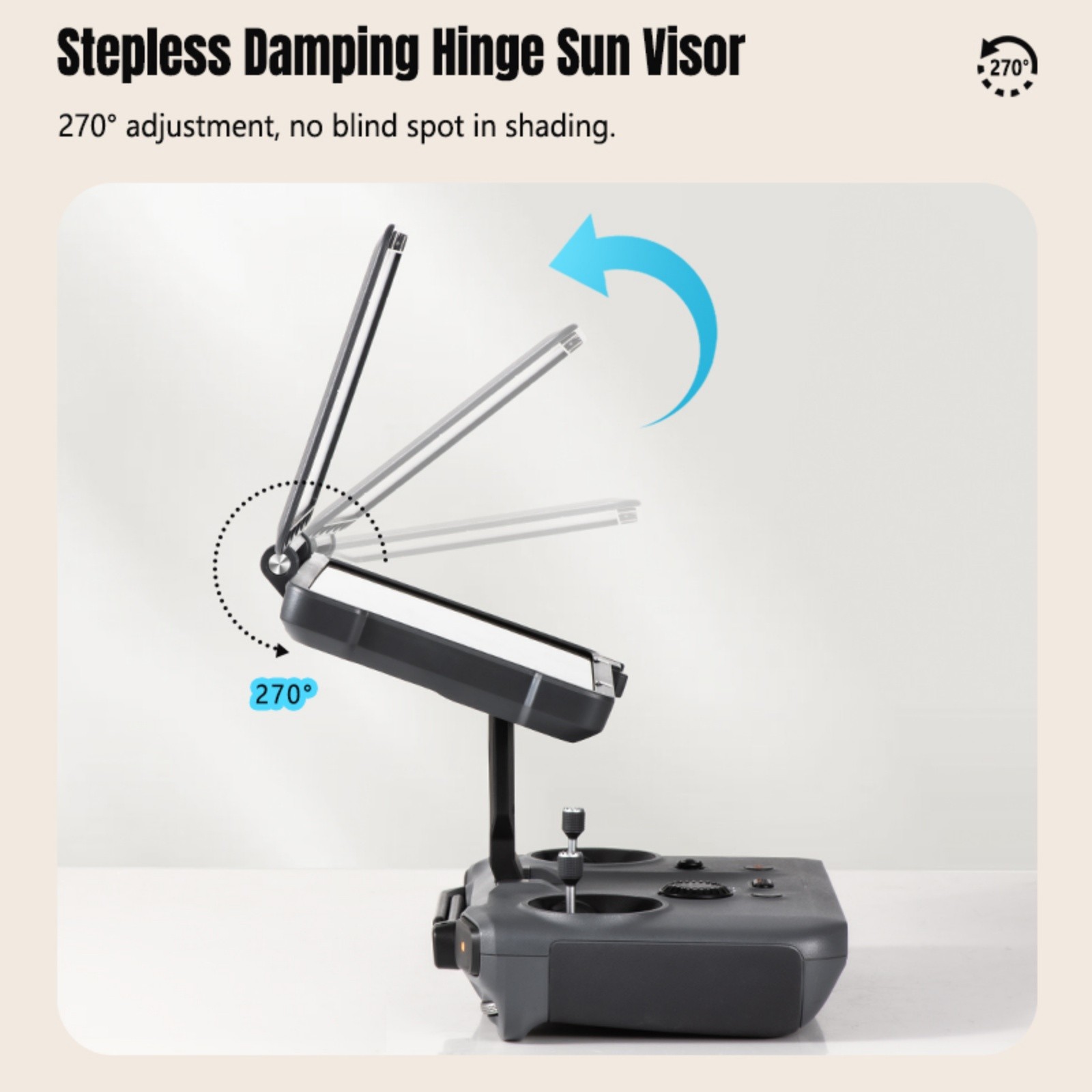 2-in-1 Sunshade Protective Cover for DJI RC Pro 2 Controller Scratch-Resistant