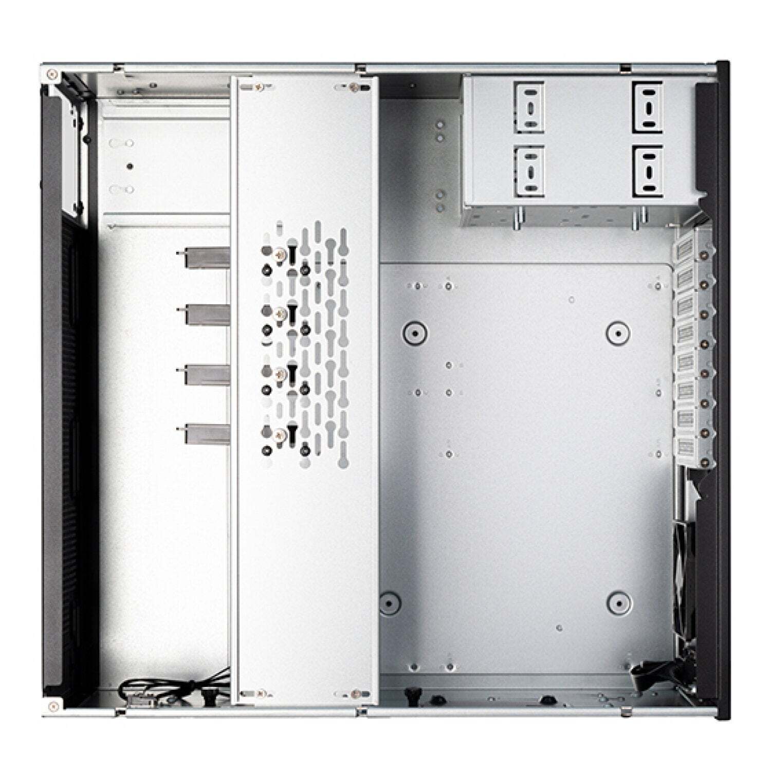 SilverStone RM46-502-I 4U Interchangeable Rackmount Chassis Front Accessible