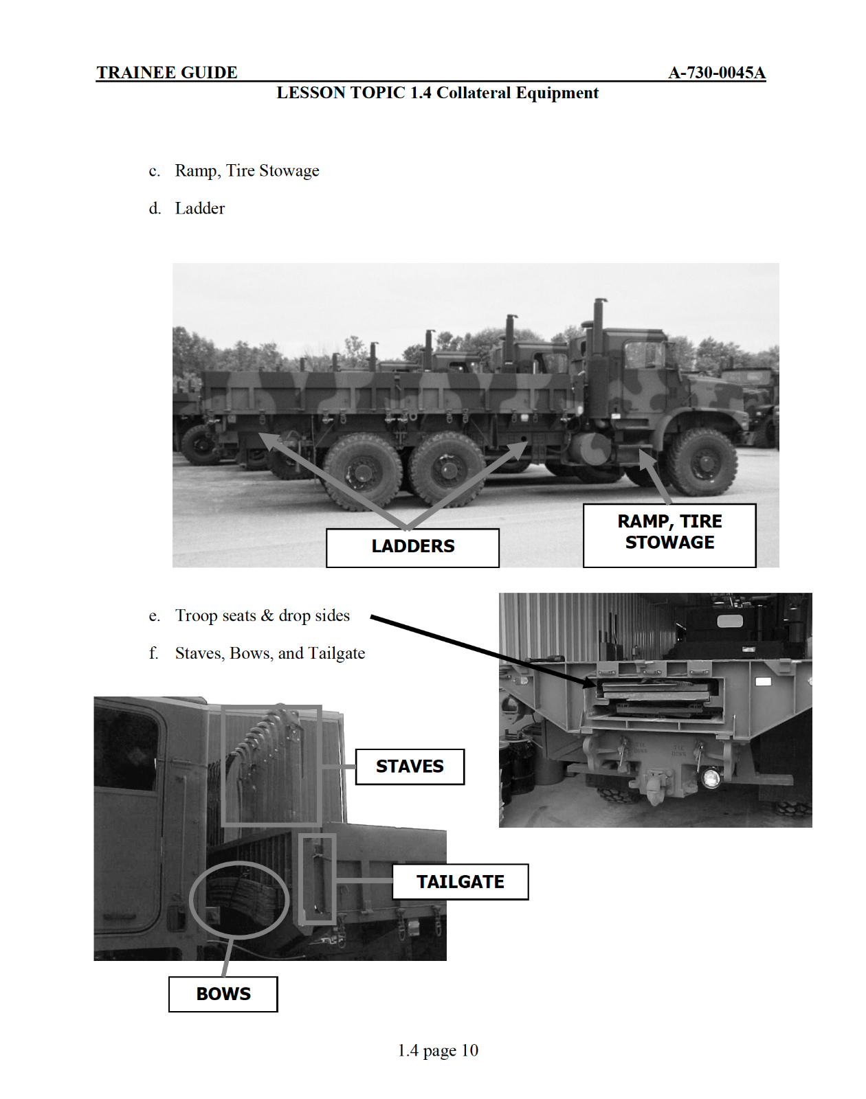 202 Page MEDIUM TACTICAL VEHICLE REPLACEMENT (MTVR) OPERATORS COURSE on Data CD