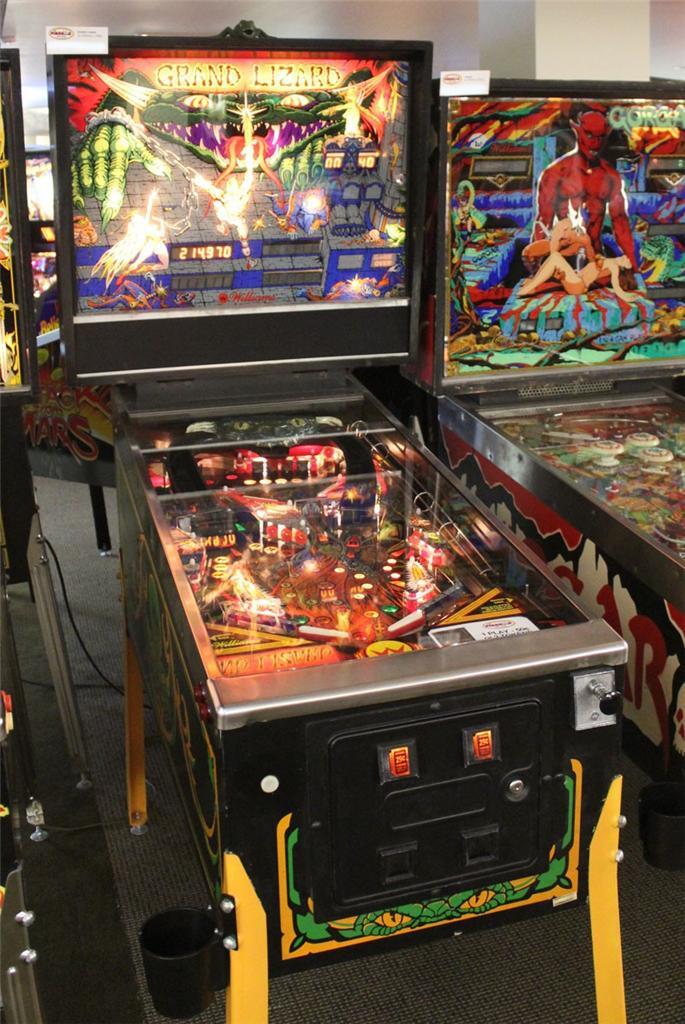 GRAND LIZARD Pinball Machine - Williams 1986 - "It's a Jungle Out There!"