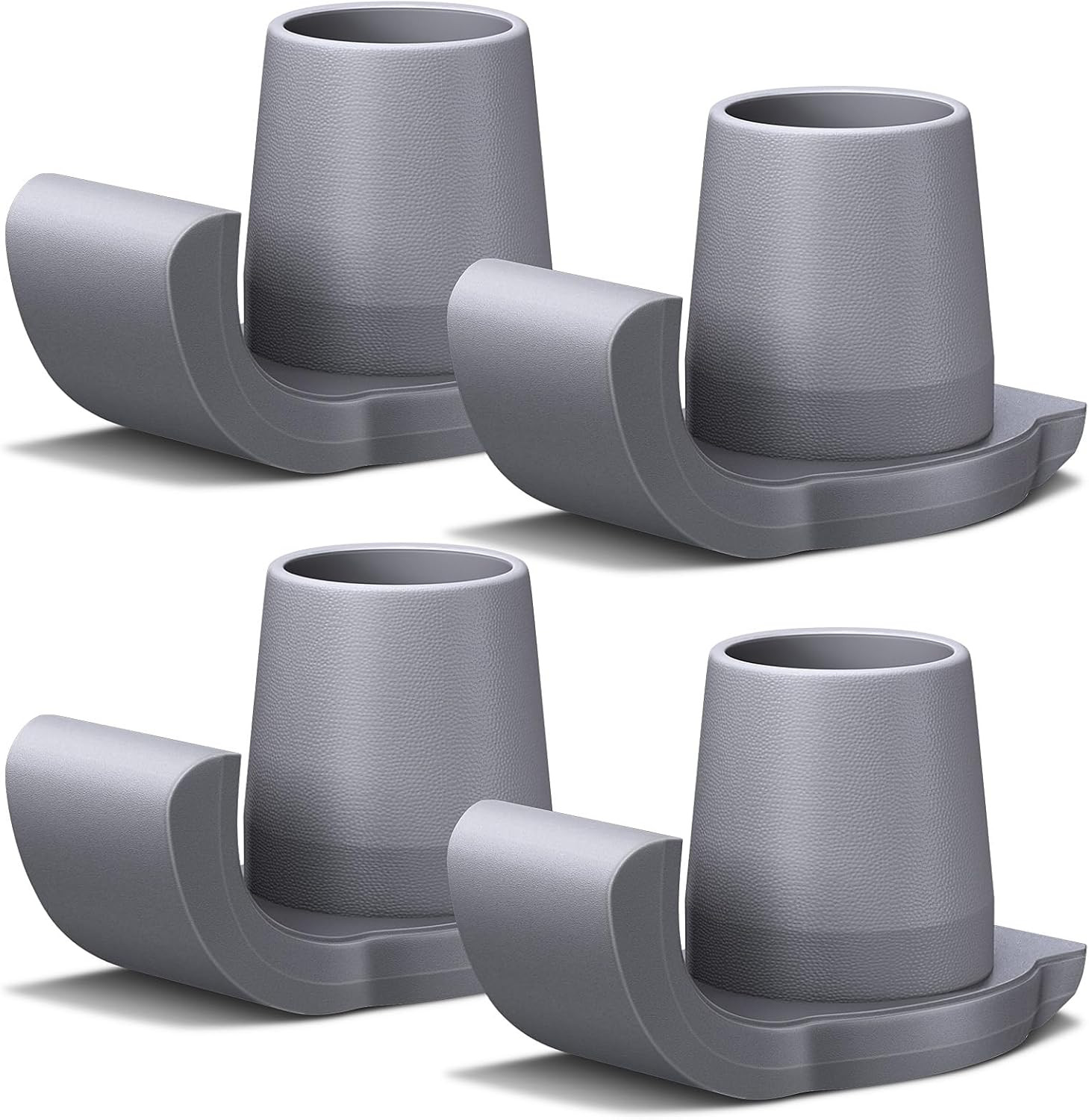 Walker Ski Glides, 4 Pack 1-1/8 Inch Universal Fit Walker Accessories