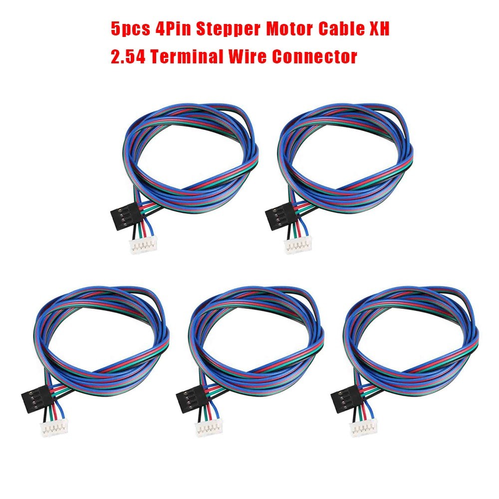4Pin Connector Stepper Cable Terminal Wire Accessory Parts Replacement