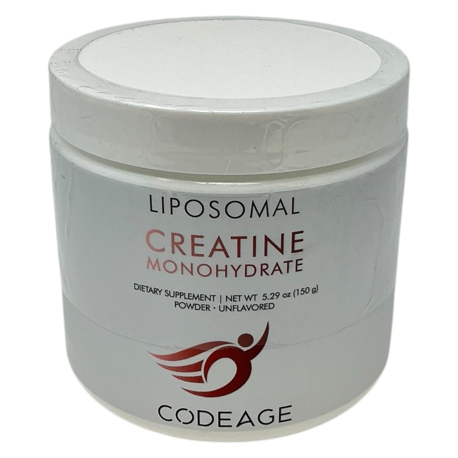 Codeage Liposomal Creatine Powder, Unflavored, 5.29 oz 150g Codeage Exp 03/26