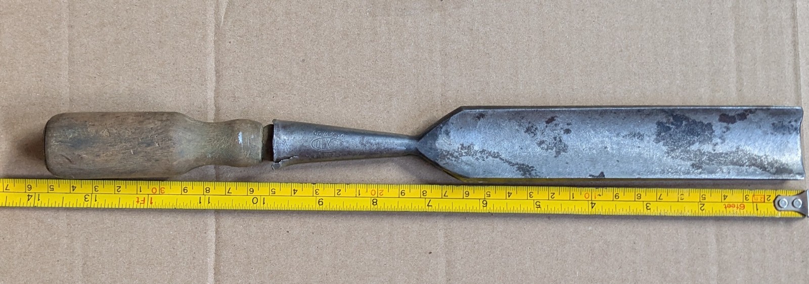 Vintage PEXTO Wood Chisel 9 1/2"