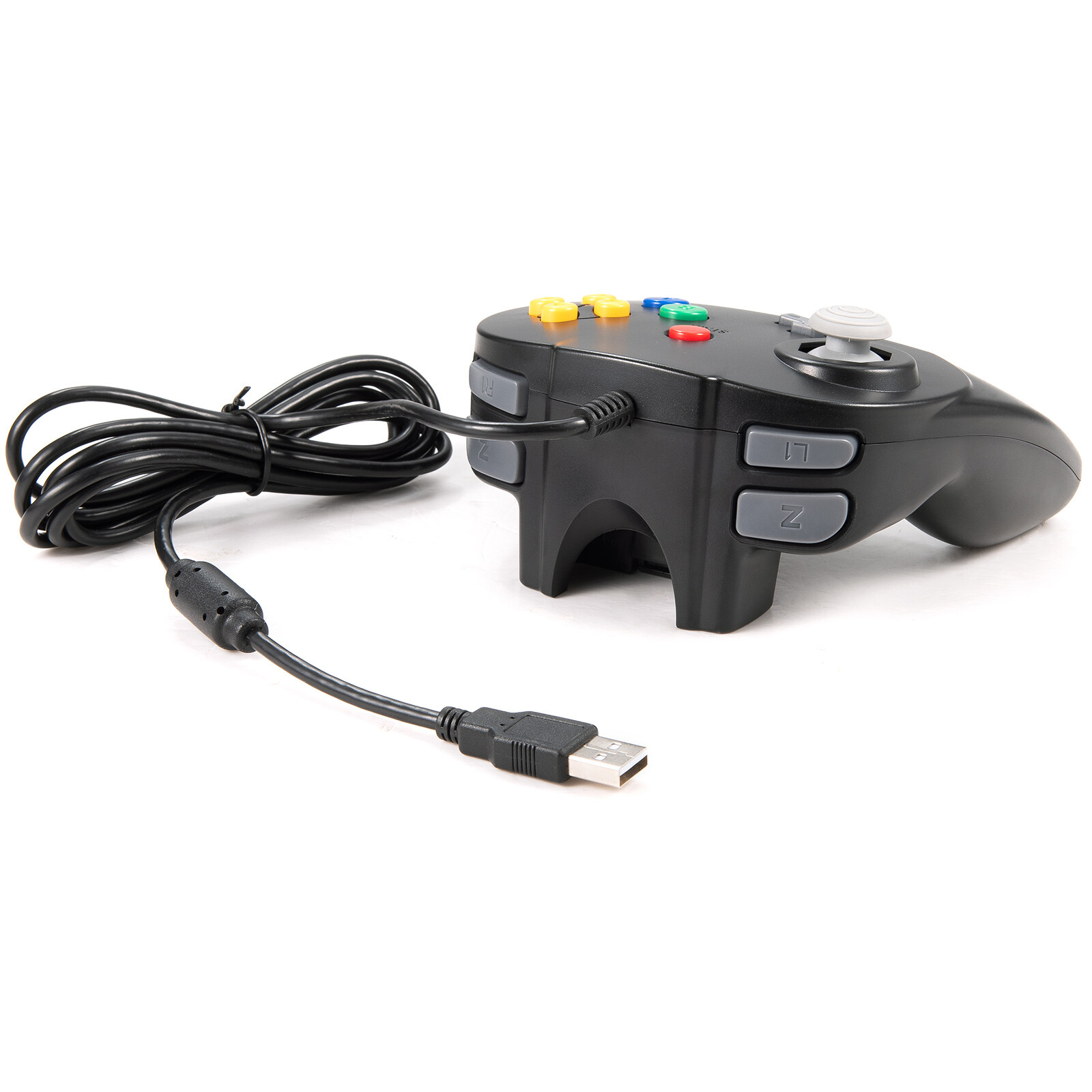 Classic Retro 64 N64 Classic Wired USB Controller Gamepads for PC Mac Raspberry