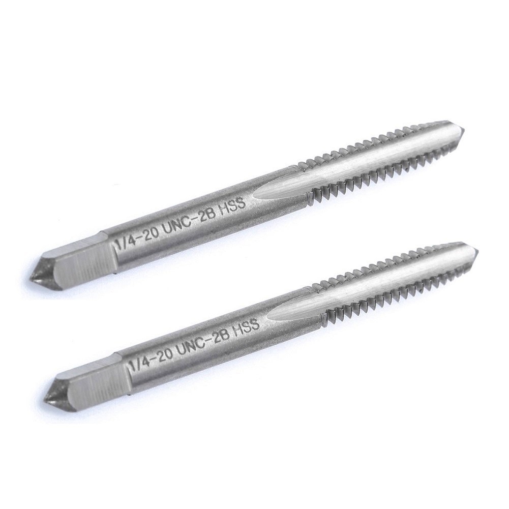 Enhanced Abrasion Resistance 2pcs HSS Spiral Tap for Long Service Life