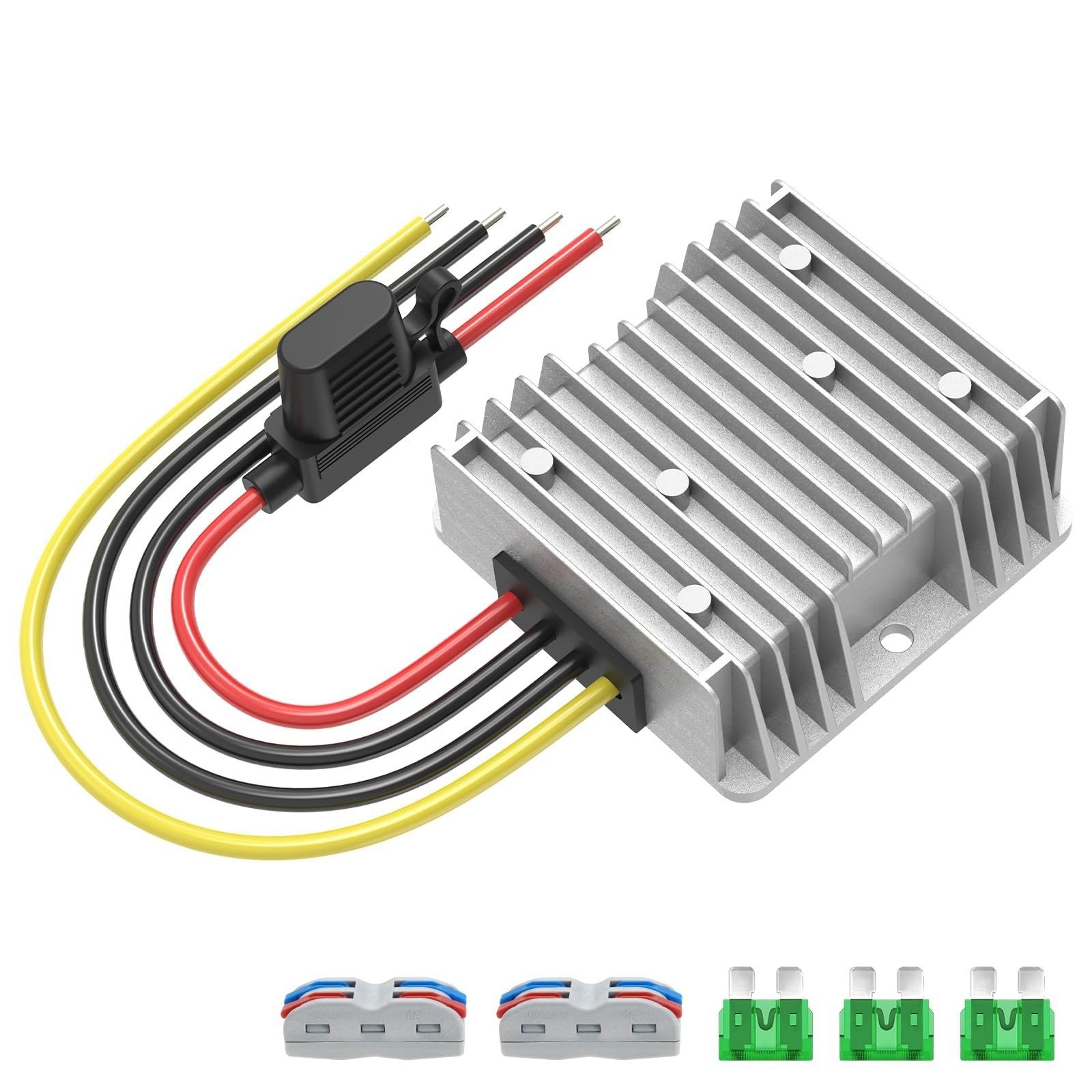 20A 240W DC Step Down Converter 17-55V to 12V Voltage Regulator Transformer