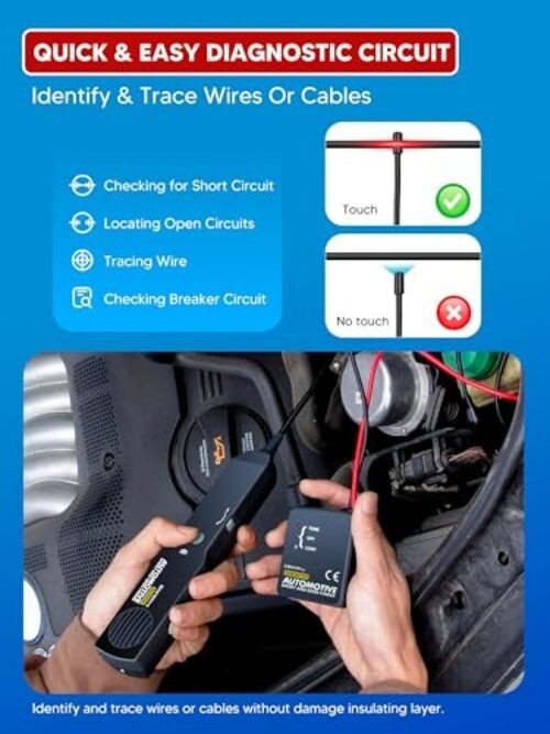 Circuit Breaker Finder - Wire Tracer - Cable Tracker Electrical