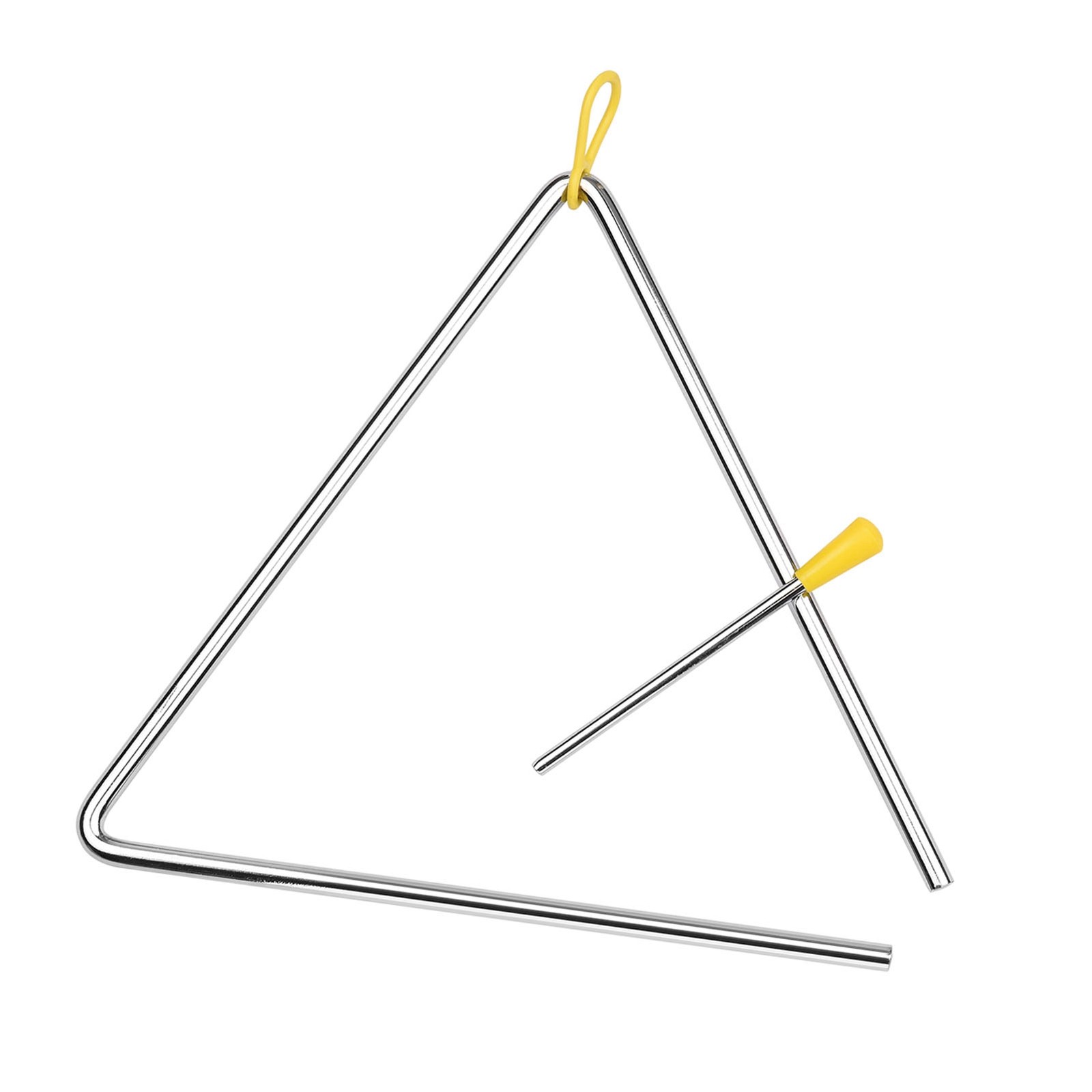 10 Inch Triangle Percussion Instrument With (Min Order 10 Pcs)