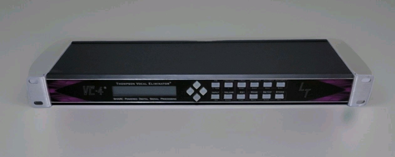 LT Sound Thompson Model VE-4 Vocal Eliminator Rack Unit W/ AC Power Tested