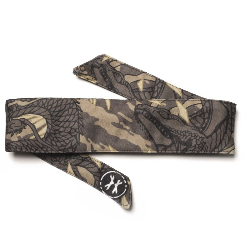 HK Army Headband Ryu Tan Paintball Protective Padded Headband Tie NEW!