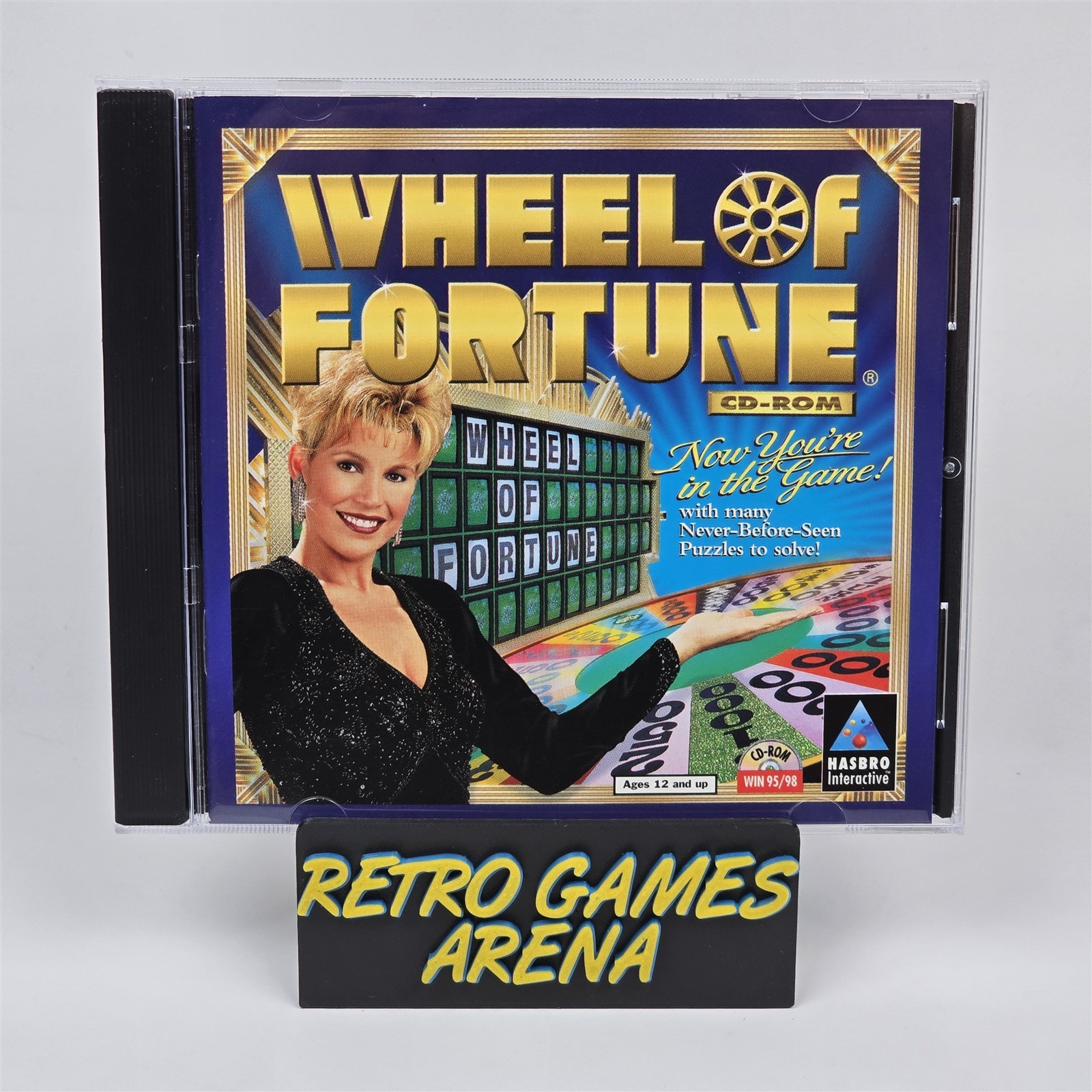 Wheel of Fortune (PC CD-ROM) Jewel CIB COMPLETE