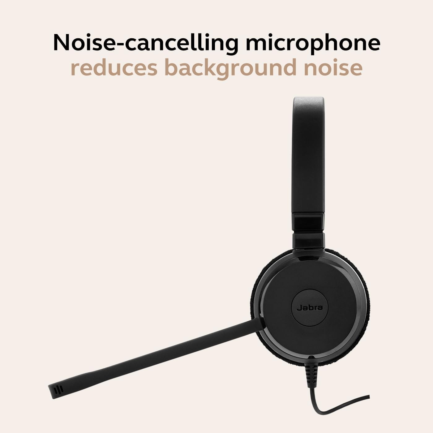 Jabra Evolve 30 II Wired Headphone - Black