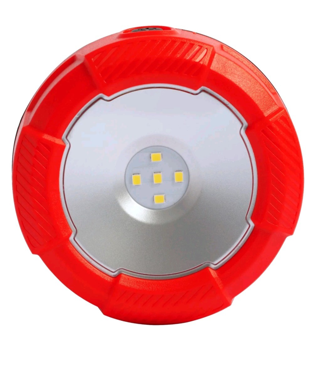 Craftsman Red Battery Powered LED Magnetic Puck Light CMST98187
