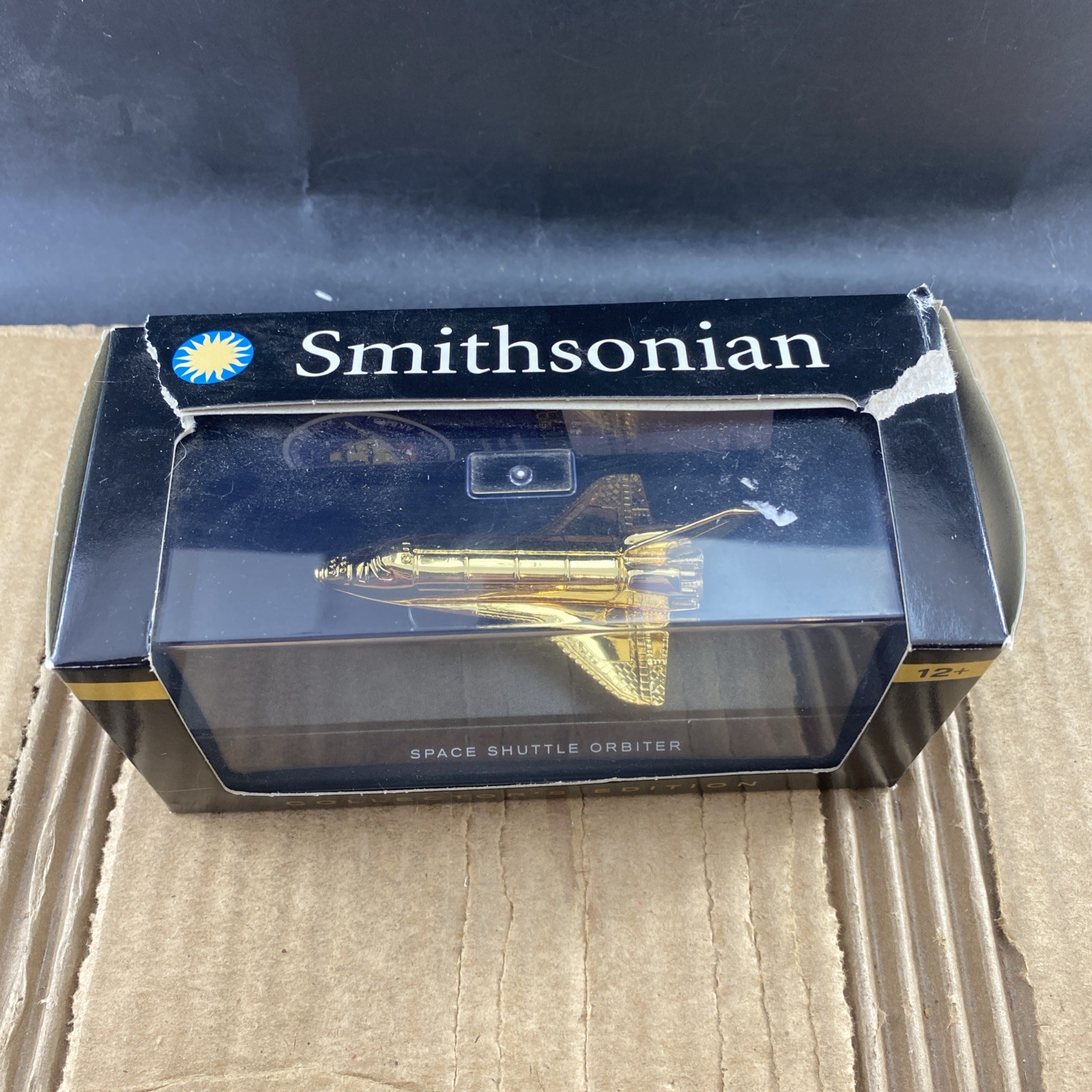 Smithsonian Collector’s Edition 24 Karat Gold Plated Shuttle Orbiter