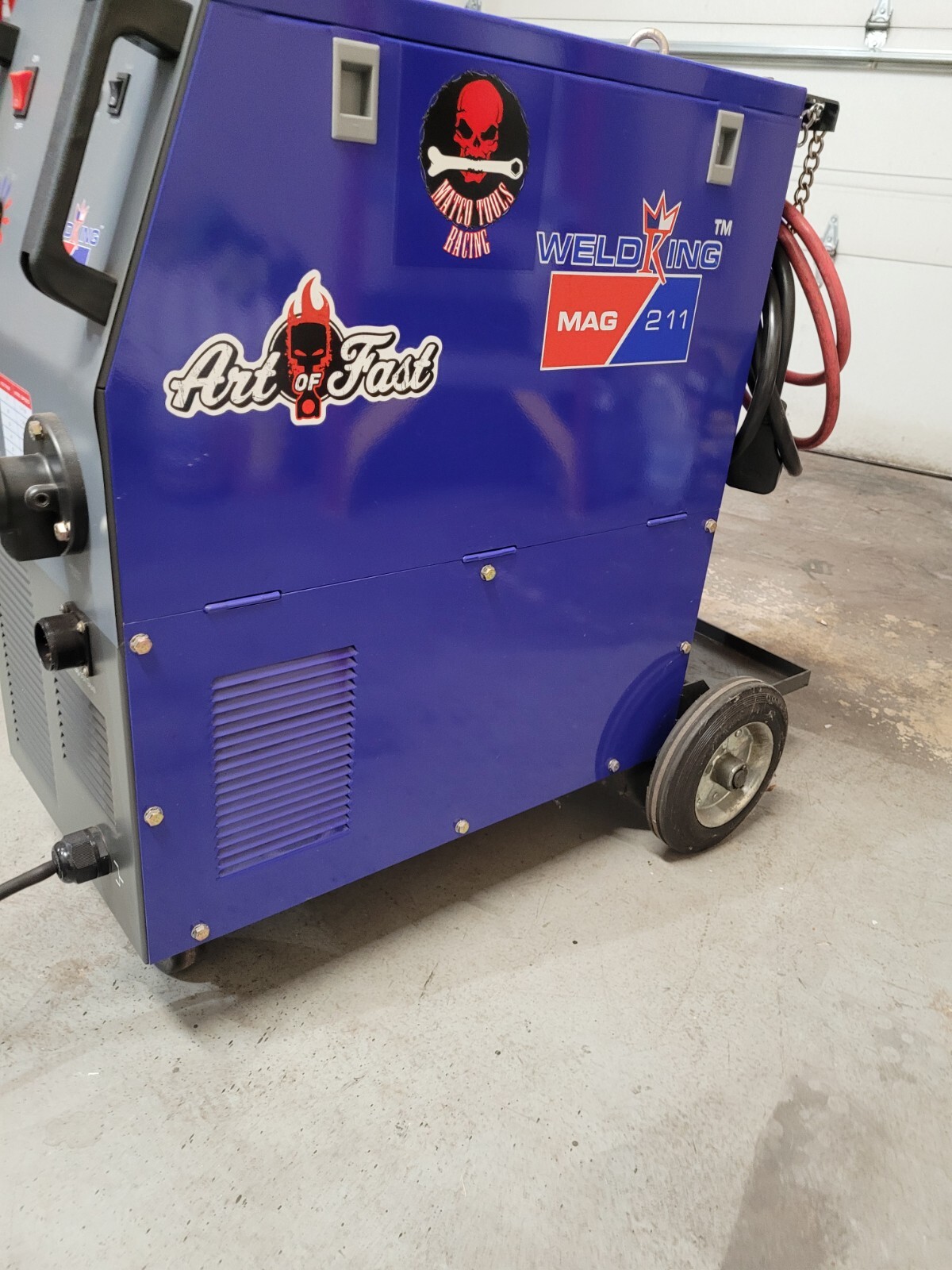Roll Around welder 200A