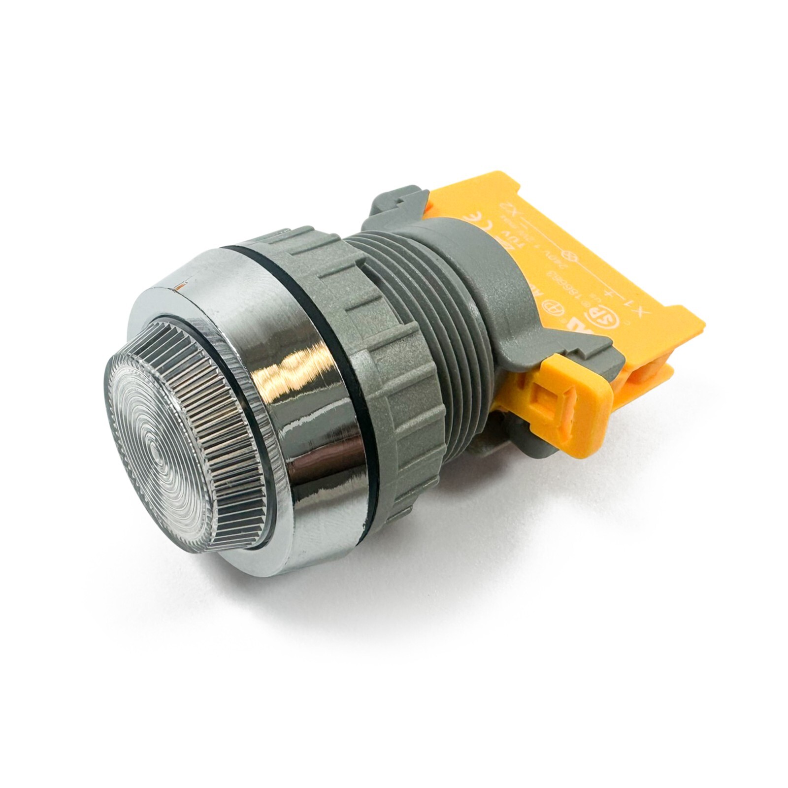 PLN-30 White 30mm Pilot Panel Indicator Light LED Lamp 120V AC/DC