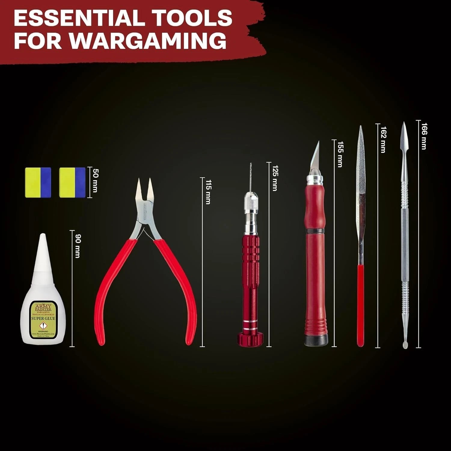 Warhammer & DND Modeling Tool Kit with Green Stuff-