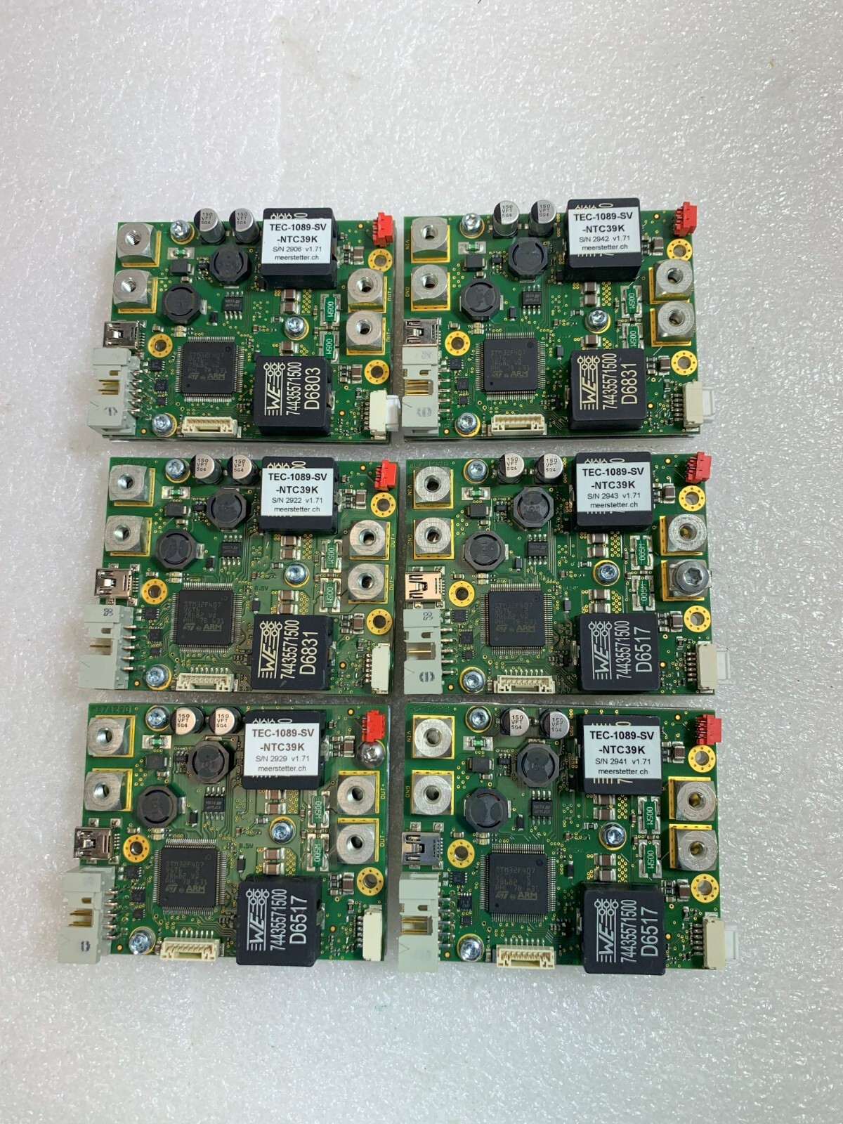 Meerstetter TEC-1089-SV-NTC39K TEC Controller Board, Price/pc